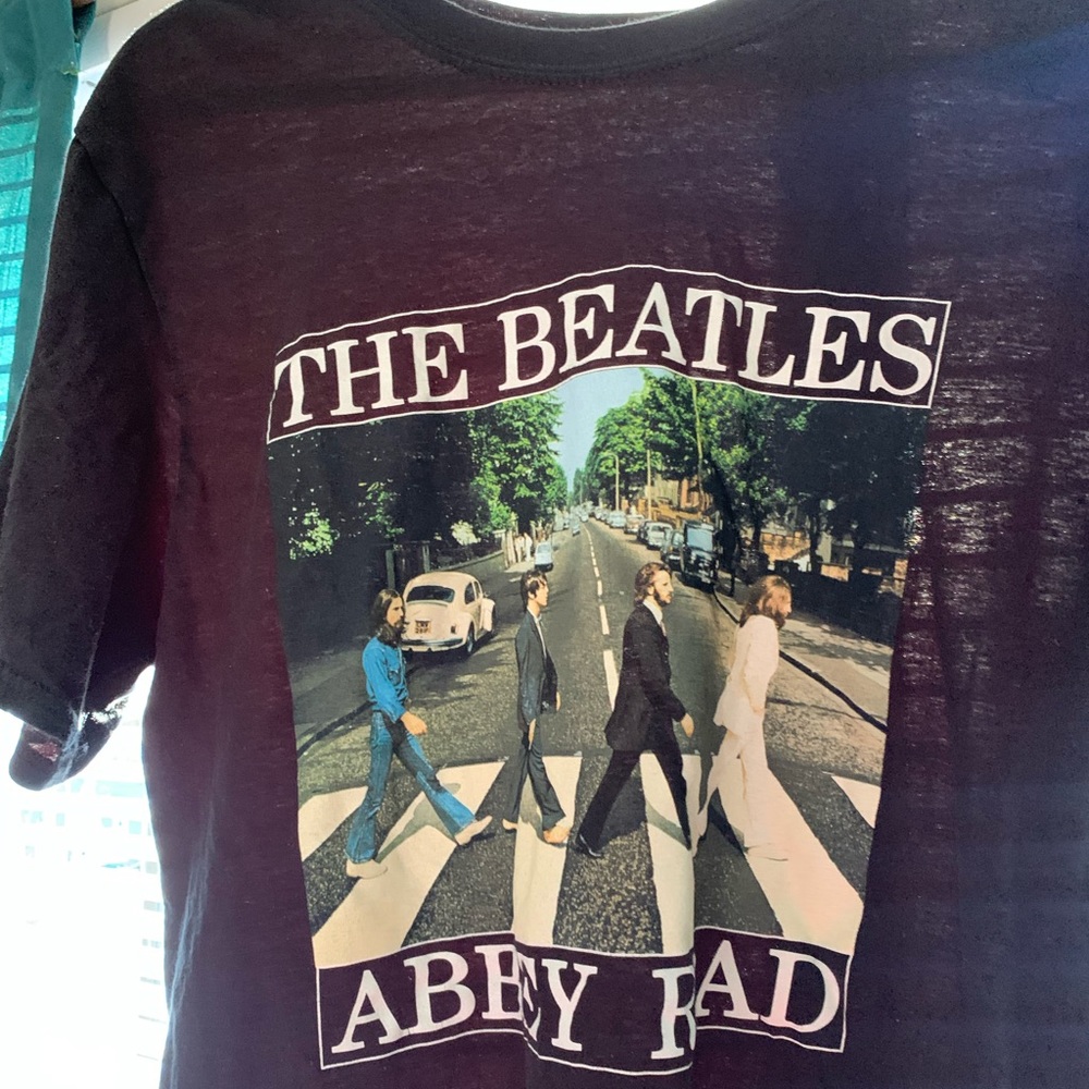 The Beatles abbey road tee from hot topic